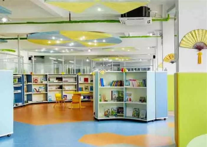 環(huán)氧地坪漆施工廠家是這樣“玩轉”兒童圖書館的